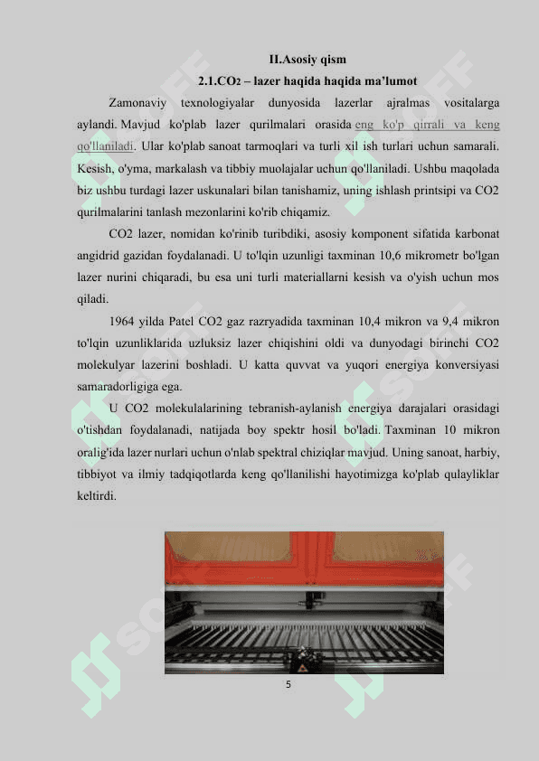 CO2 lazer 5