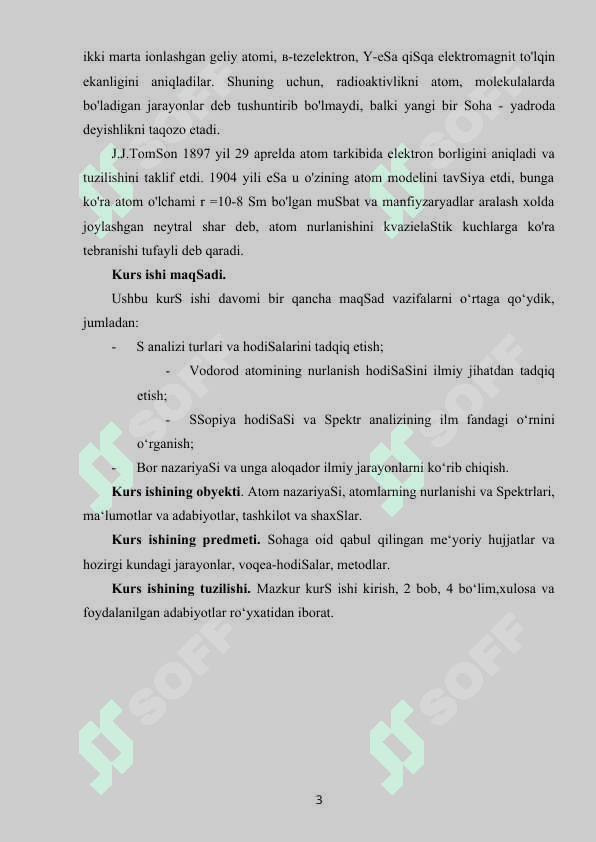 ATOMLARNING NURLANISH SI VA UNING TURLARI 3