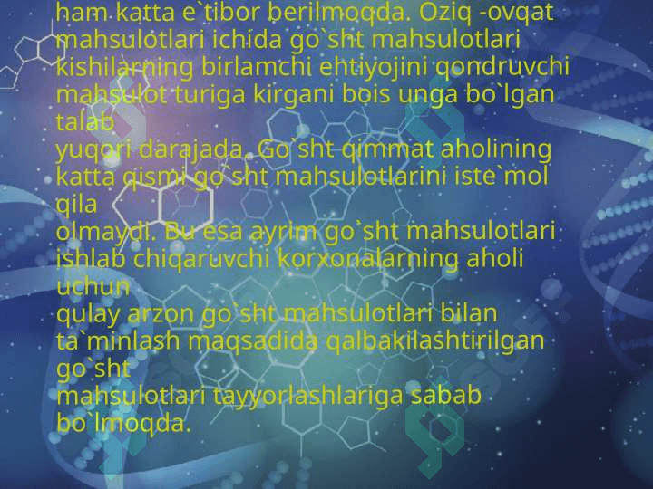 Maxsulotlarning ko'rinishini, hid va rangini aniqlash 5