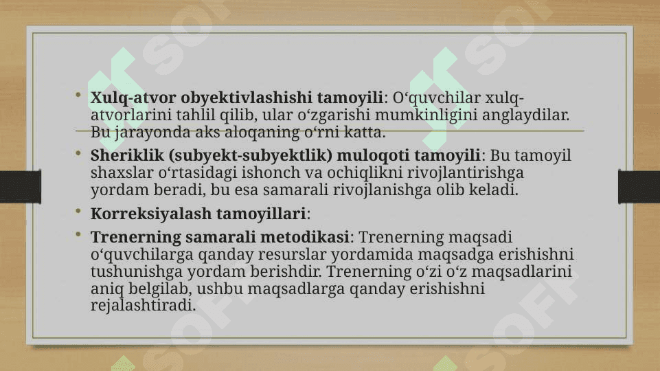Bilish jarayonlari korreksiyasi va taraqqiyoti 4