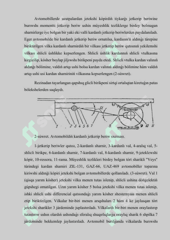 Kardanlı uzatpa 3