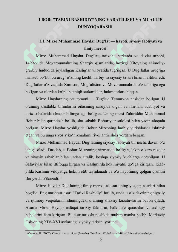 Tarixi Rashidiy tarixiy manba sifatida 6