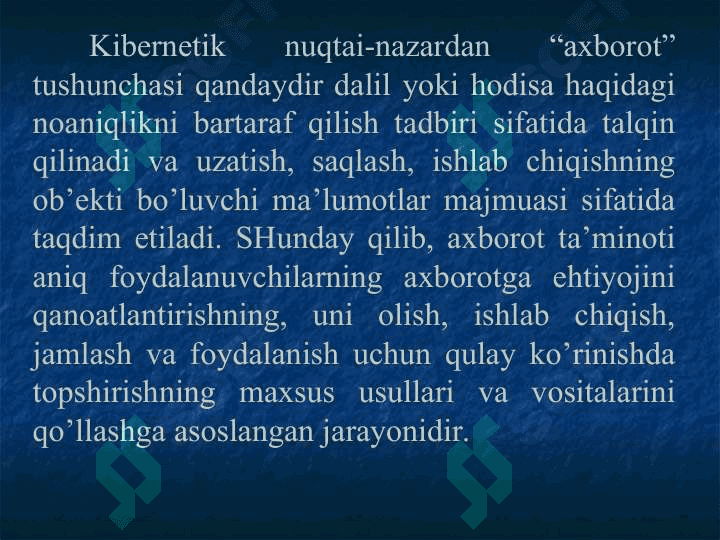 Marketing tadqiqotlari  va axborotlar tizimi 4
