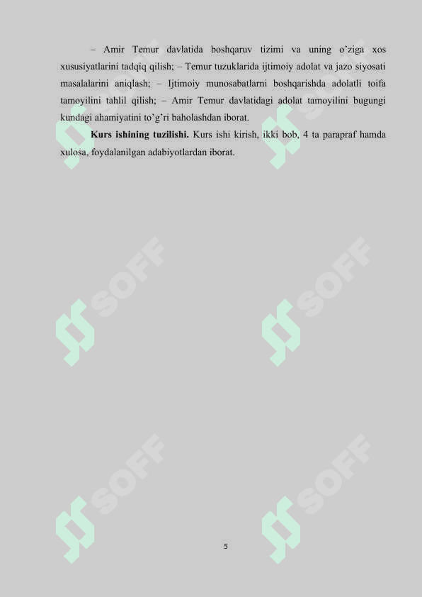 Amir Temur davlatining boshqaruv tartiblari 5