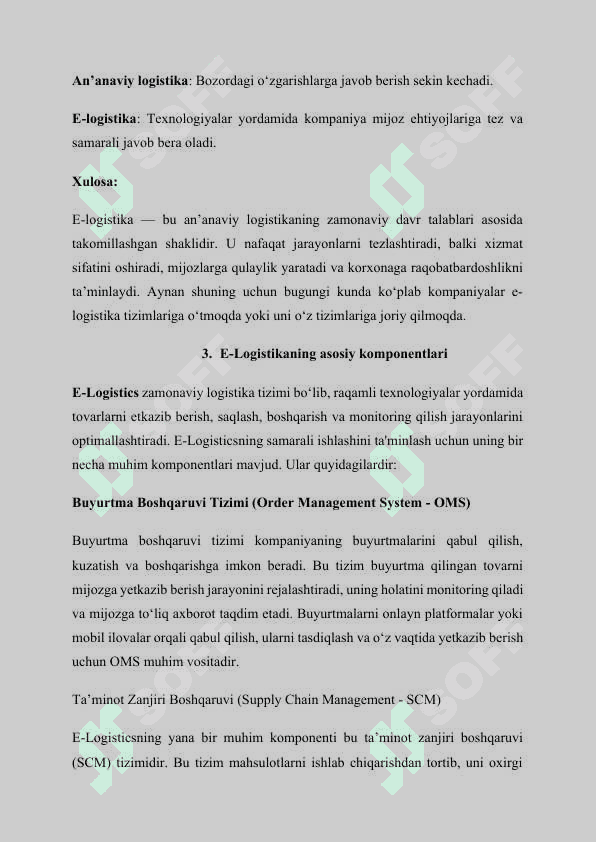 Introduction to E-Logistics 8