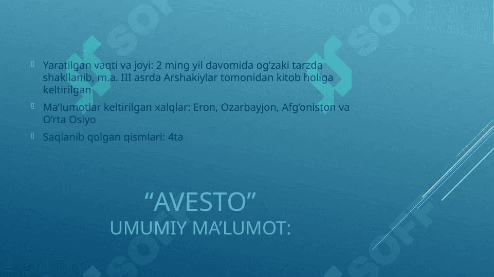 Milliy g'oya va mafkura rivojlanishining tarixiy bosqichlari 8