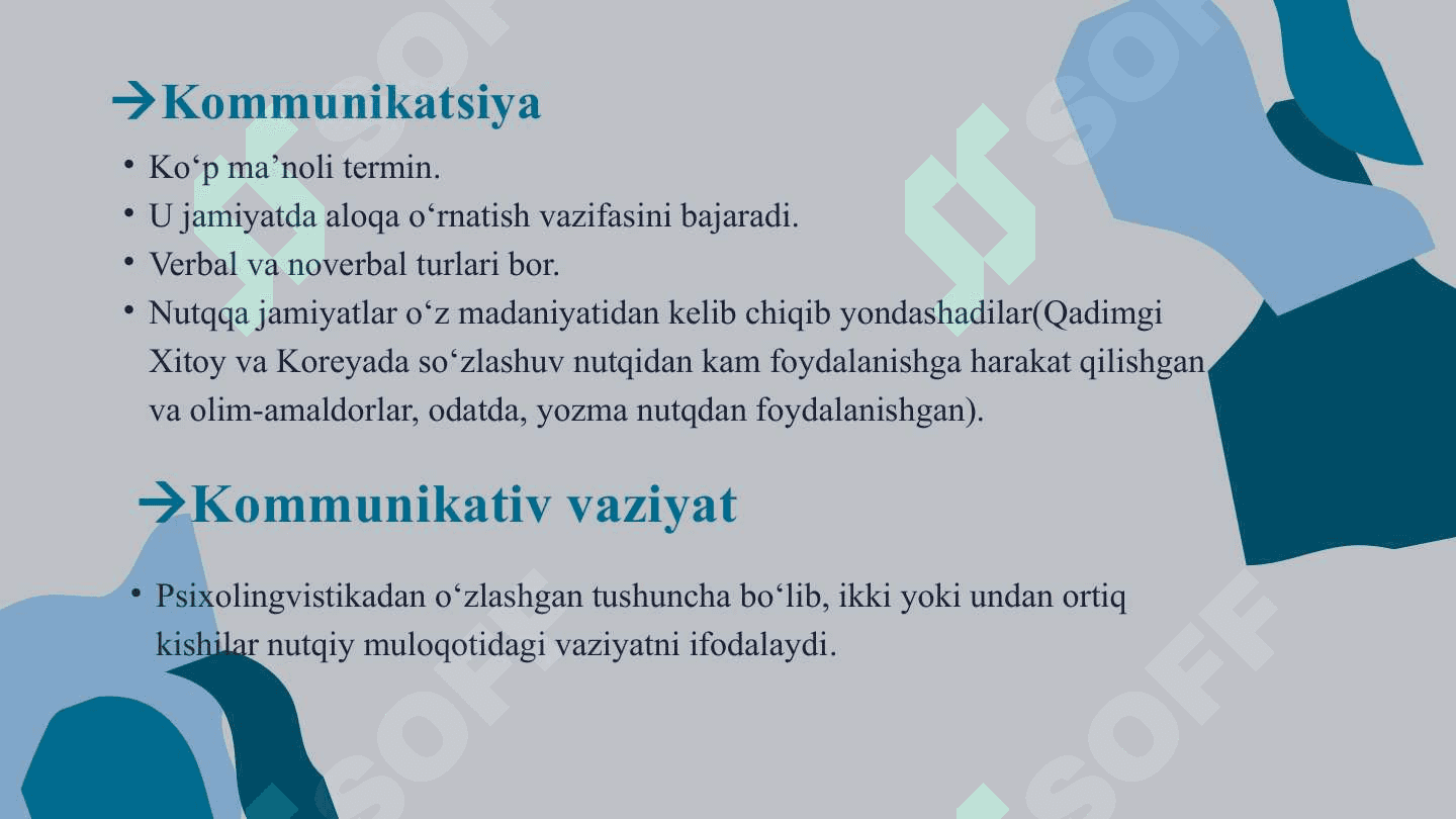 Ijtimoiy rol va lisoniy ijtimoiylashuv 3
