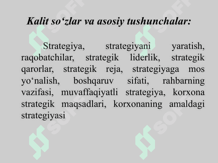 Kompaniyaning bosh qiymatlarini yaratish. Kompaniya byudjeti va siyosati. Kompaniyaning buyudjet siyosati 2