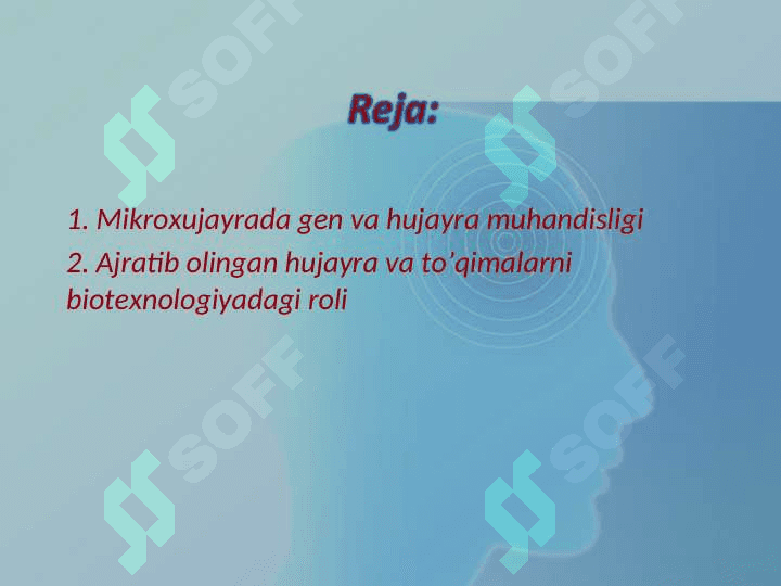 Mikroorganizmlar orqali boradigan biotexnologik jarayonlar 2