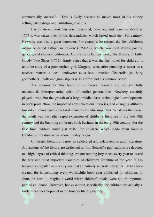 THE ROLE OF JOKES AND ANECDOTES IN CHILDREN’S LITERATURE 7