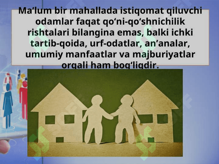 Ijtimoiy tarbiyada mahallaning o'rni 7