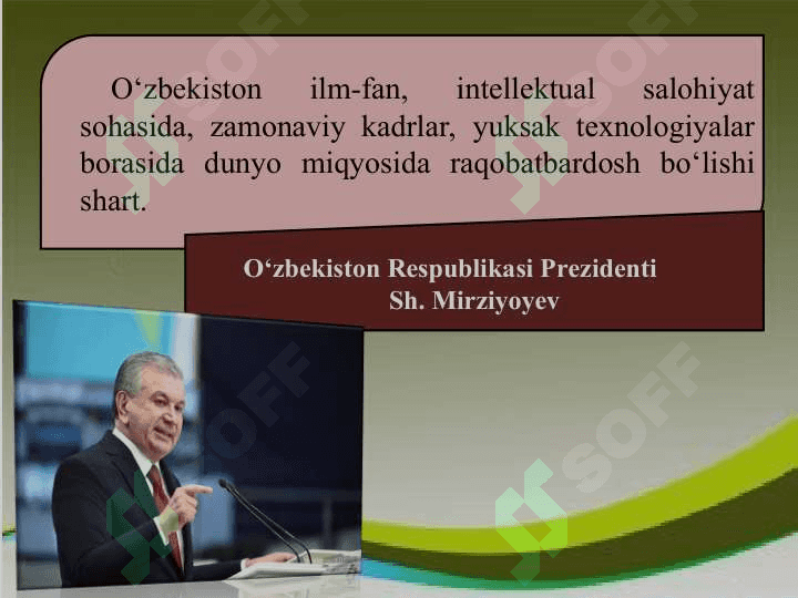 Innovatsion korxonalarning  raqobatbardoshligi omili sifatida 2