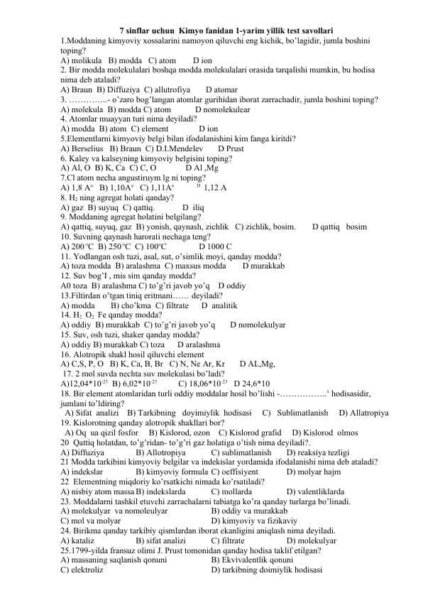 7-sinf-kimyo-fanidan-testlar-16