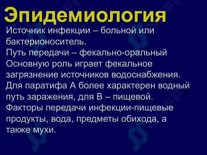 Паратифы А и В 5