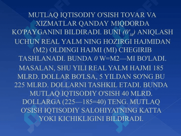 TABIIY RESURSLAR VA IQTISODIY O'SISH 6