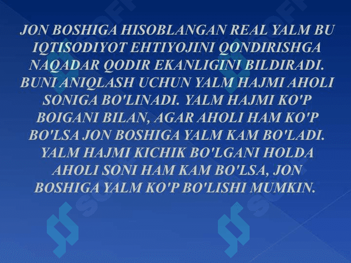 TABIIY RESURSLAR VA IQTISODIY O'SISH 7