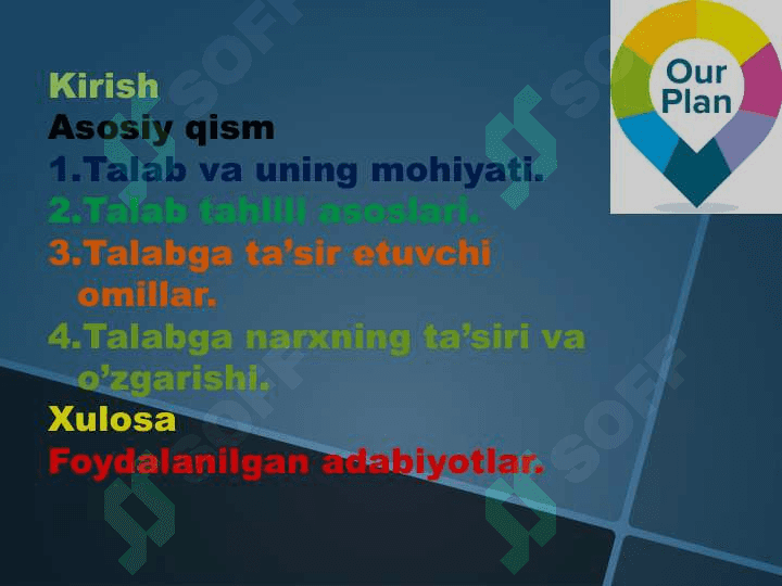 Talab tahlili asoslari va ularga ta’sir etuvchi omillar 2