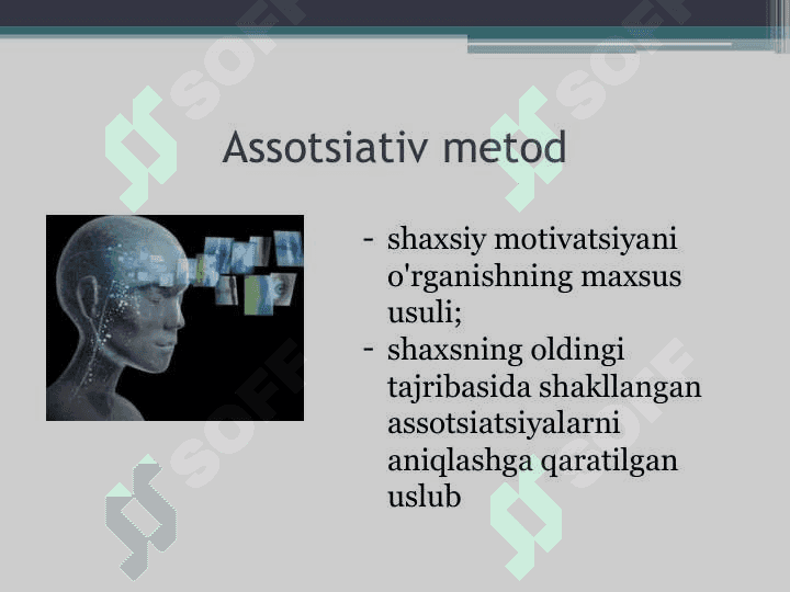 Assotsiativ metod 4