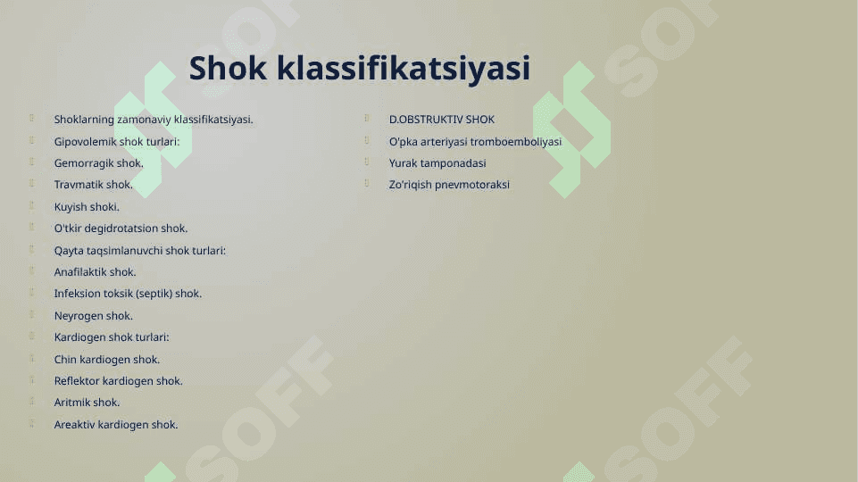 Obstruktiv shok 5