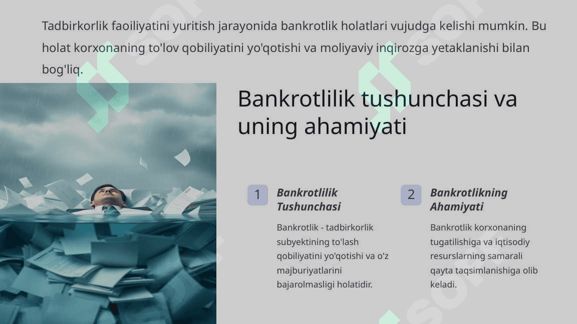 Tadbirkorlik subyektida bankrotlilik 4