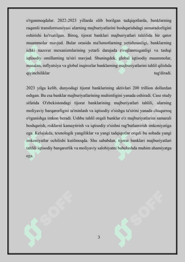 Tijorat banklari majburiyatlari tahlili 3