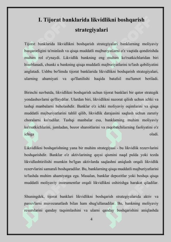 Tijorat banklari majburiyatlari tahlili 4