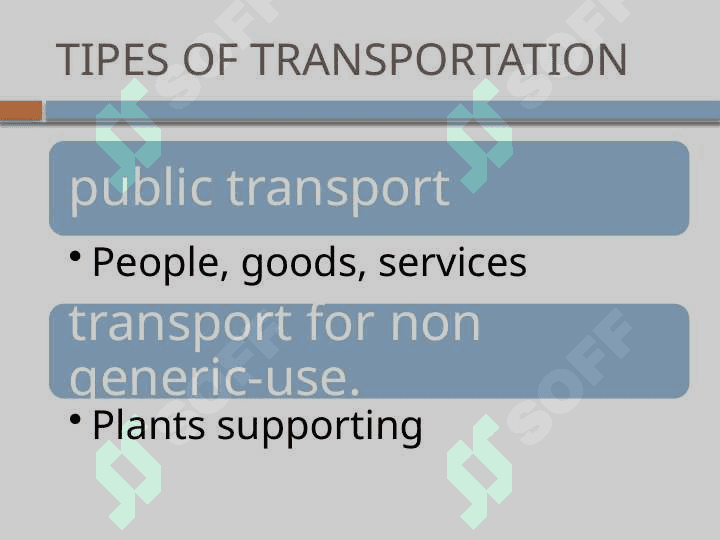 TRANSPORT AND TRAVELLING 4