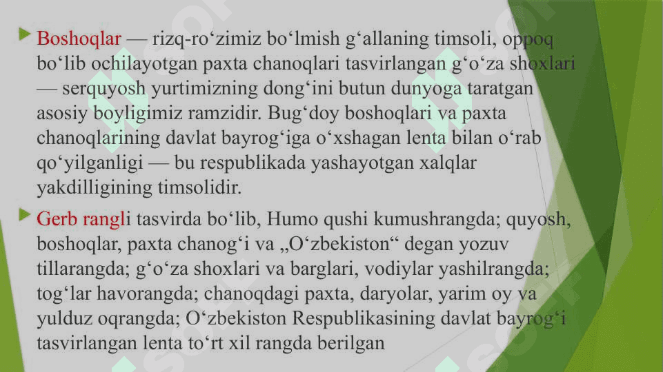 O‘zbekiston tanlagan mustaqil rivojlanish yo`li va uning ahamiyati 8