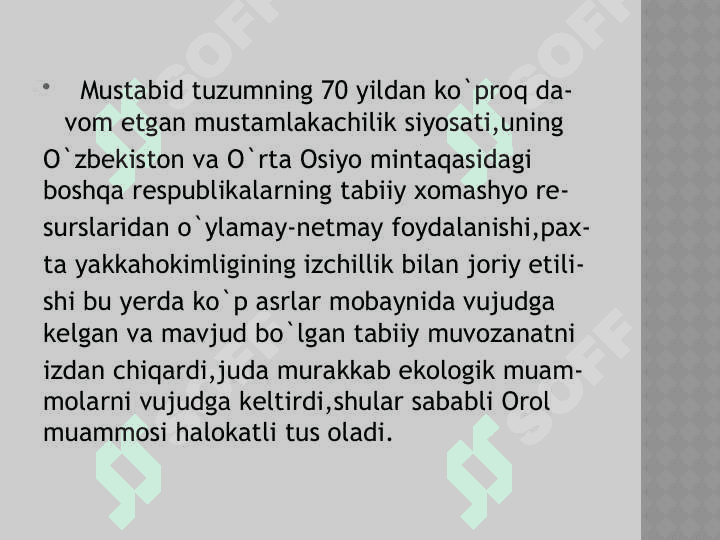 Orol fojiasi 2