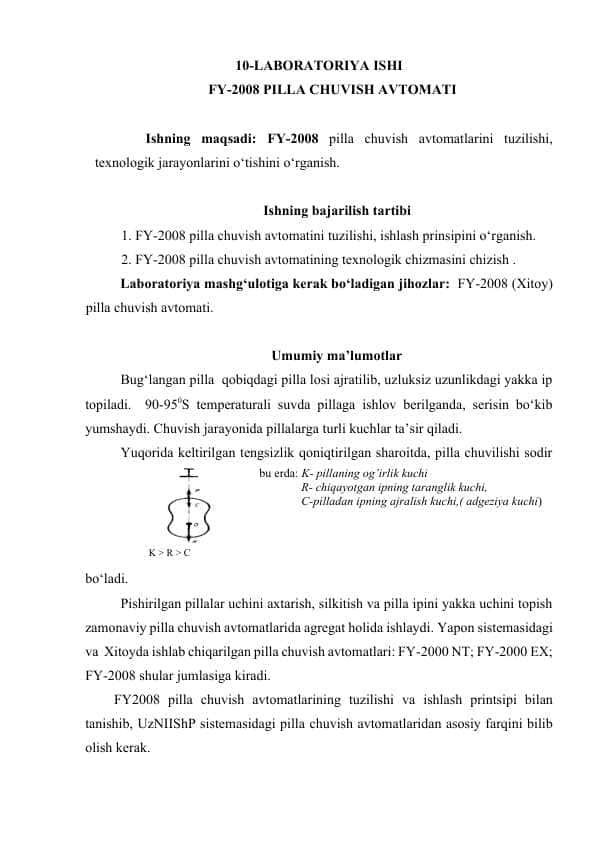 FY-2008 pilla chuvish avtomati