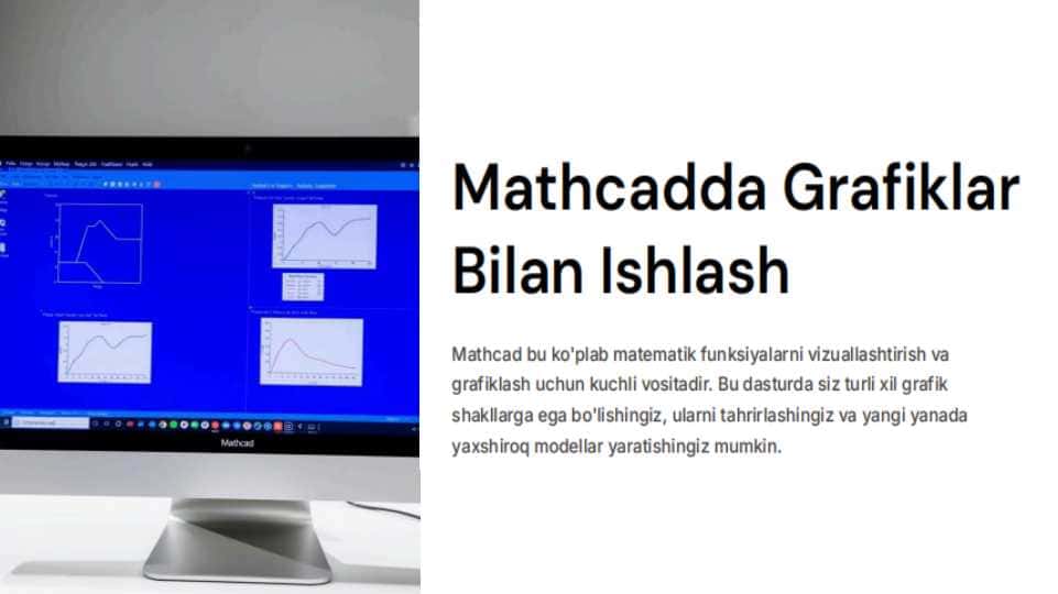 Mathcadda grafikalar bilan ishlash 1