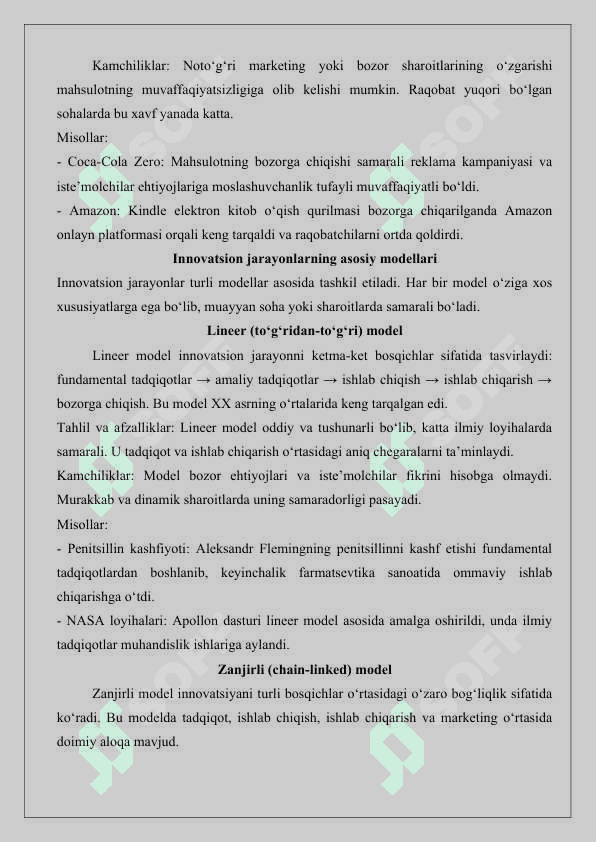 Innovatsion jarayonlarning modellari 5
