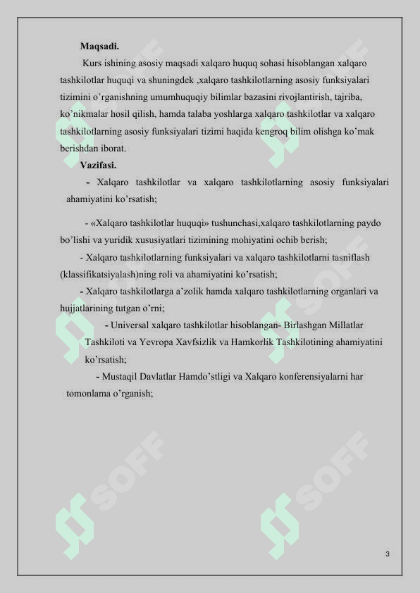 Xalqaro tashkilotlarning asosiy funksiyalari 3