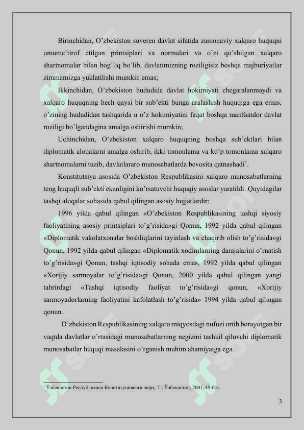 Diplomatik huquq asoslari 3
