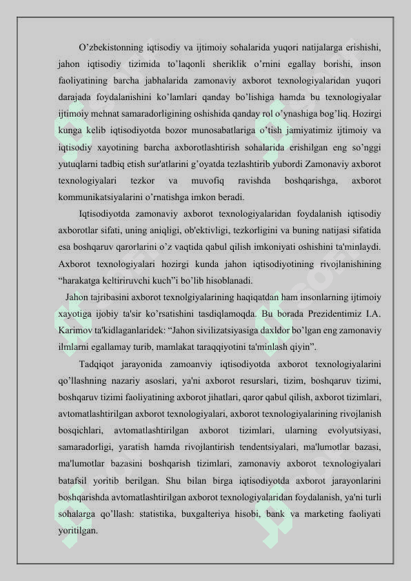 Markеtingda zamonaviy axborot kommunikatsion tеxnologiyalardan foydalanish xususiyatlari 3