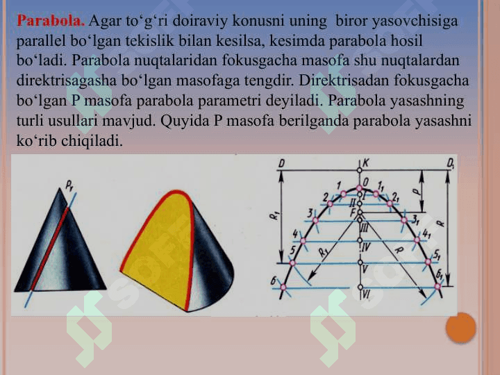Lekalo egri chiziqlari 4