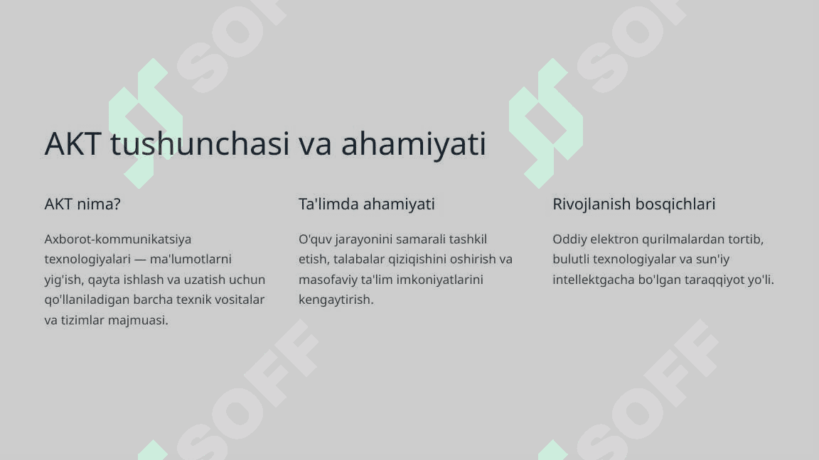 Axborot-kommunikatsiya texnologiyalarining ta'limdagi roli 3