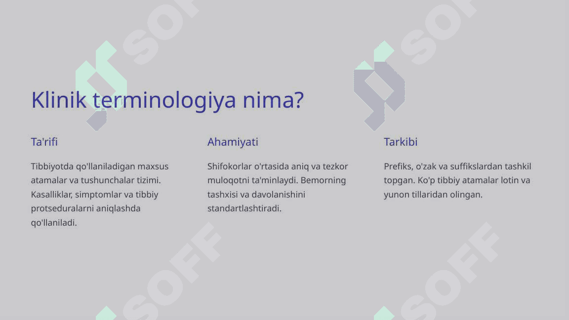 Klinik terminologiyaga kirish suffikatsiyaKlinik terminologiyaga kirish suffikatsiya 3