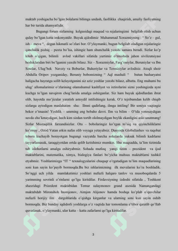 BOLANI MAKTABGA TAYYORGARLIGINI ANIQLASH 3
