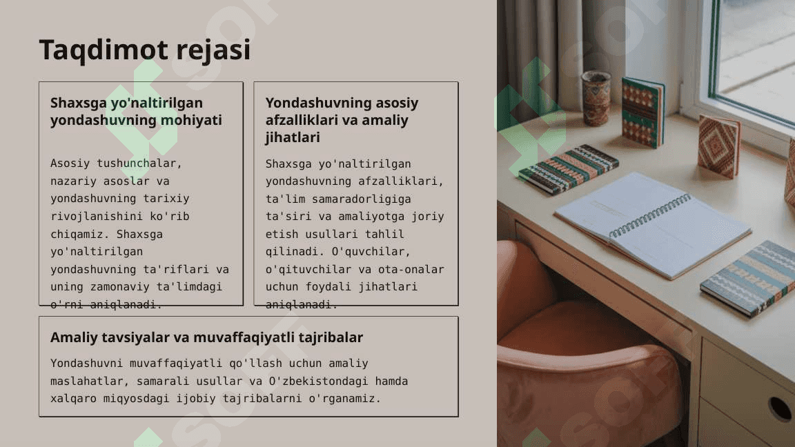 Ta'limda shaxsga yo'naltirilgan yondashuvning afzalliklari 2