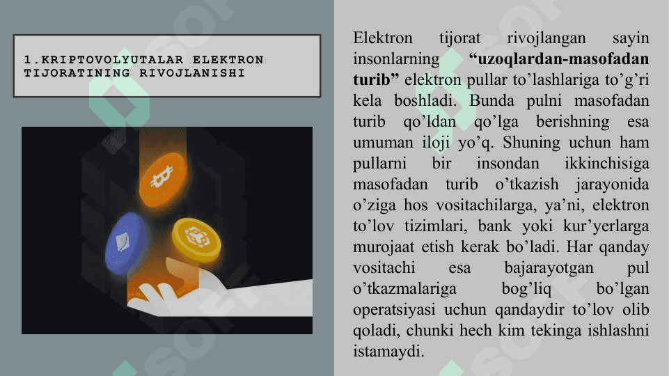 Kriptovolyutalar bozorning asosiy hususiyatlari 3