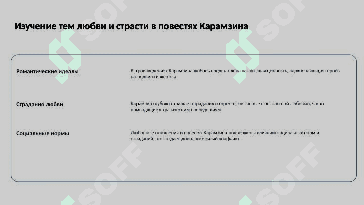 Предромантические повести Н.Карамзина «Остров Борнгольм», «Сиерра-Морена». 2