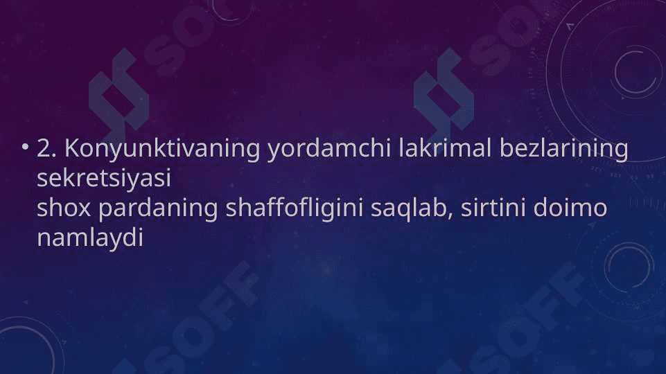 Konyunktiva tuzilishi funksiyasi Bakterial Konyuktivit 8