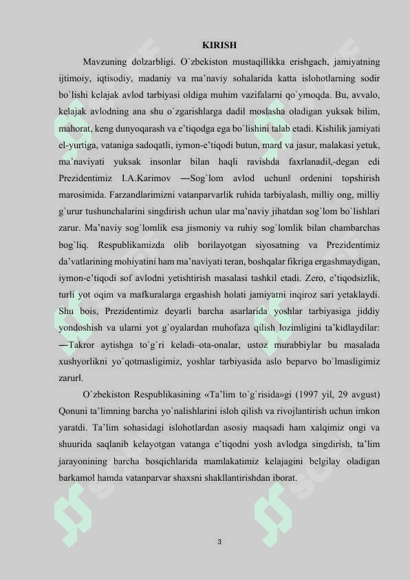 BOSHLANG’ICH SINF O’QUVCHILARIDA VATANPARVARLIK  TUYG’USINI SHAKLLANTIRISH 3
