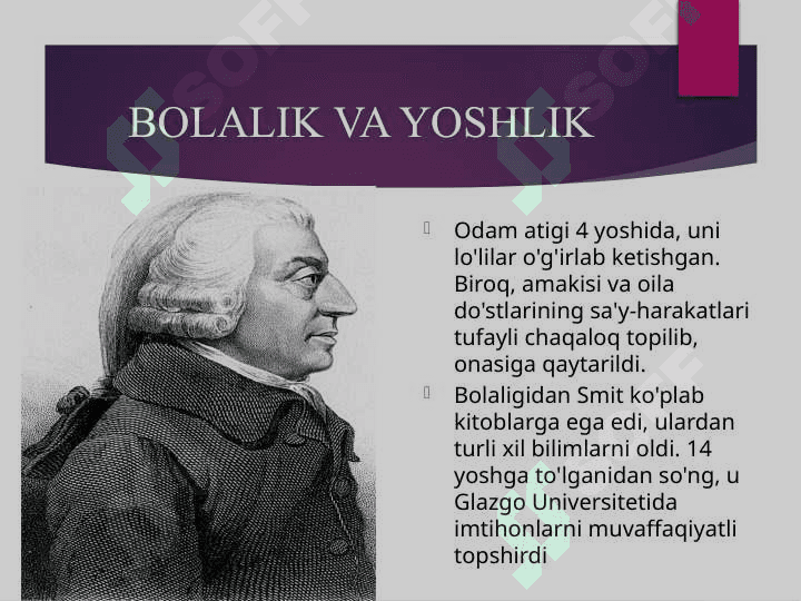 ADAM SMITH . Adam Smit . SMIT FALSAFASI 3