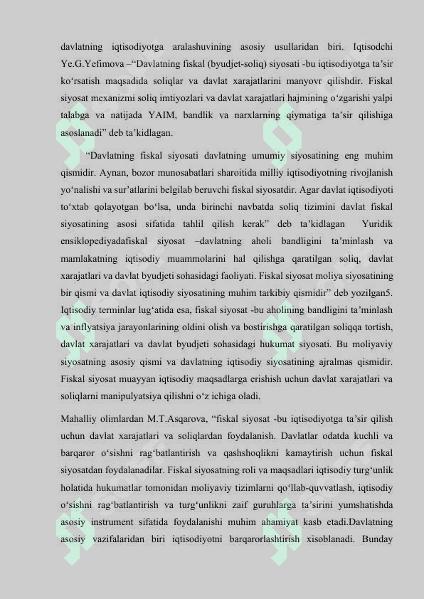 FISKAL SIYOSAT INSTRUMENTLARIDAN FOYDALANISHNING XORIJ TAJRIBASI 4