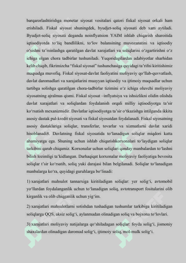 FISKAL SIYOSAT INSTRUMENTLARIDAN FOYDALANISHNING XORIJ TAJRIBASI 5