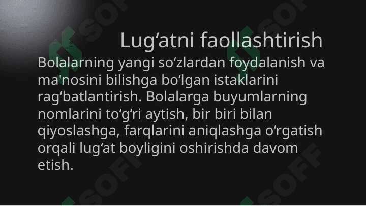 Maktabga tayyorlov guruh bolalarini nutqini o‘stirish vazifalari 8