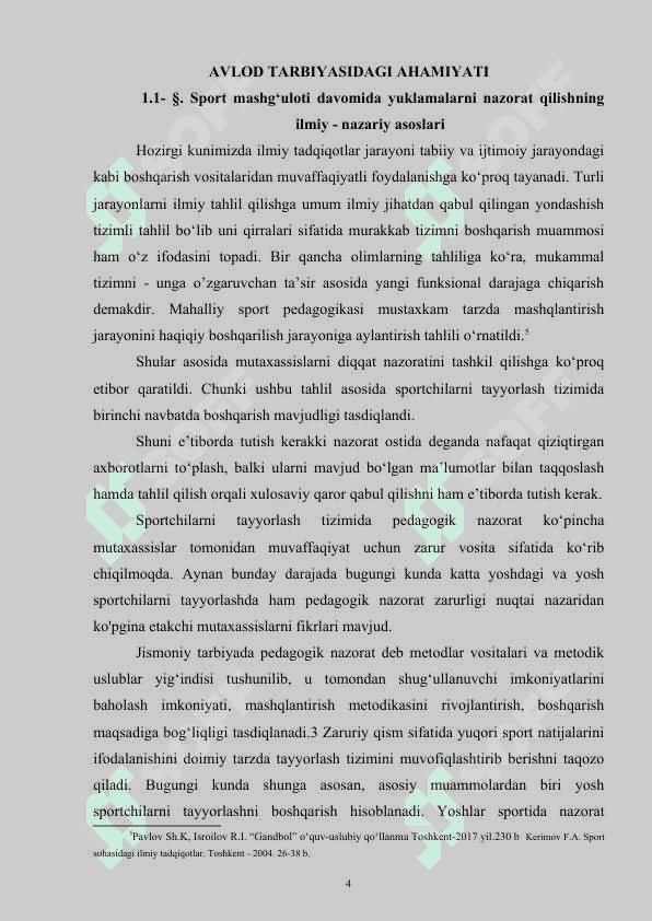 DASTLABKI O’RGATISH BOSQICHIDAGI GANDBOLCHILARNI JISMONIY SIFATLARINI TARBIYALASH 4