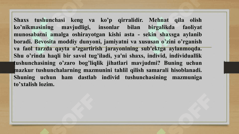 Ijtimoiy psixologiyada shaxs muammosi 2